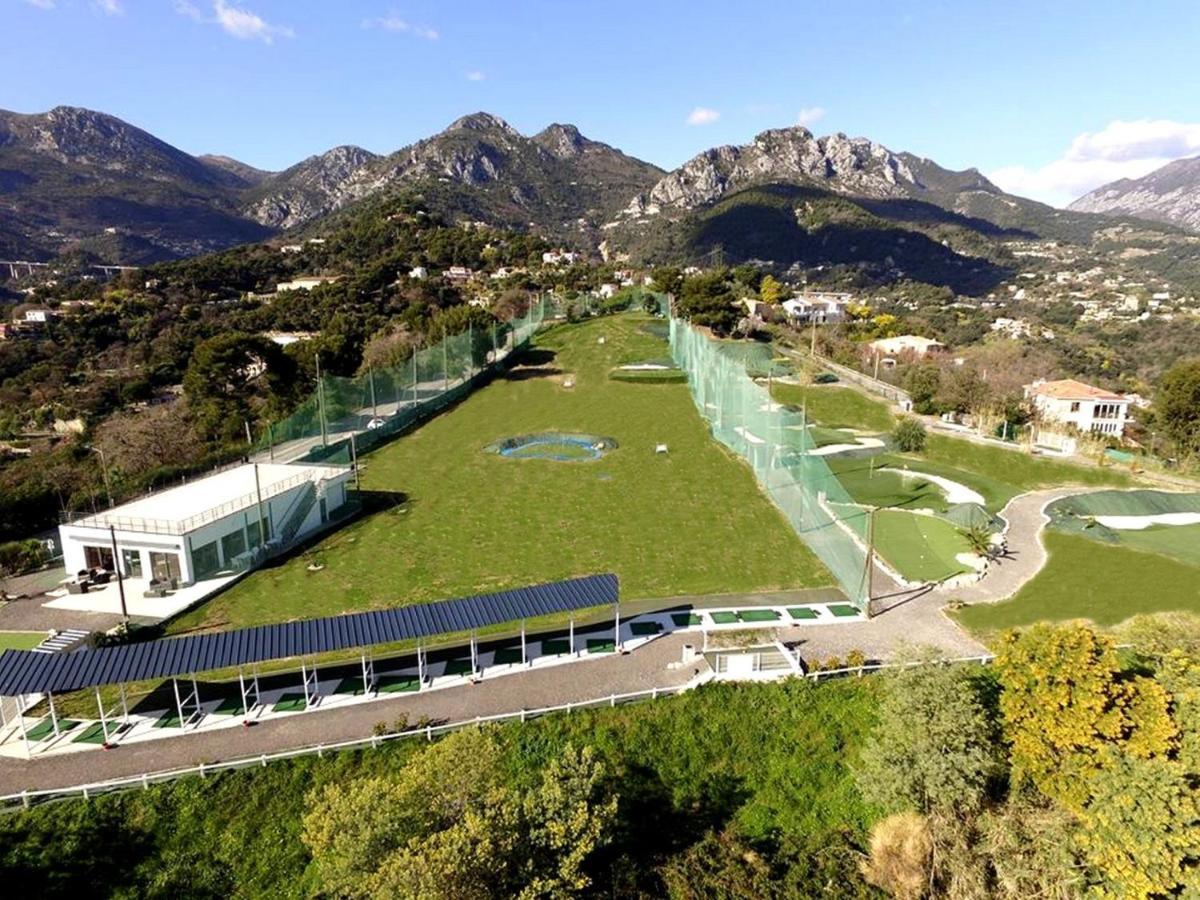 Villa Azzurra Menton Apt Luxe, Front Mer, 4Th Floor Of 5, Wifi, Tvsat, Climate 外观 照片